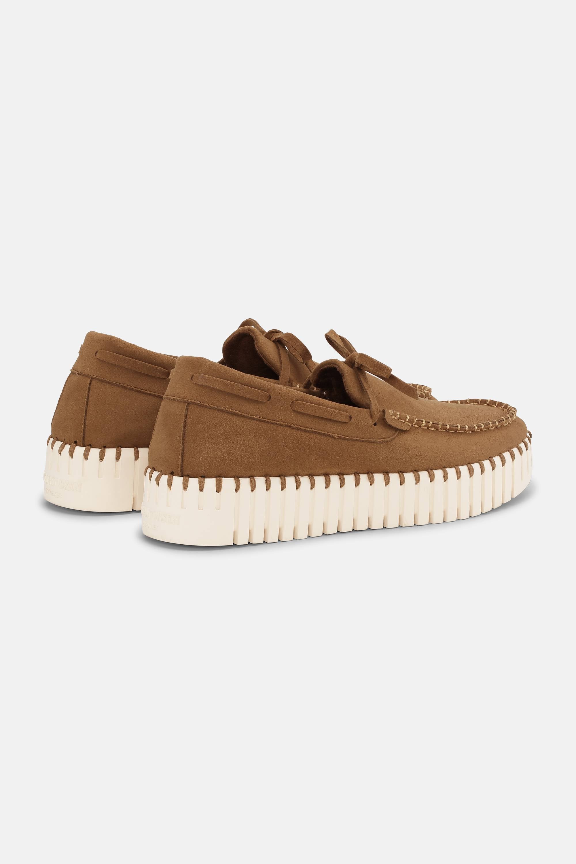 Tulip Sailor Shoe - Cashew Pearled Ivory